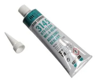 משחת סיליקון RTV - שפופרת 90 מ''ל - DOW CORNING 3145 CLR