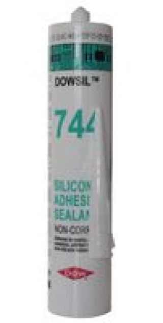 משחת סיליקון RTV - מזרק 310 מ''ל - DOW CORNING 744