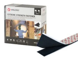 גליל ולקרו דביק שחור - VELCRO ES - HOOK & LOOP 50MM X 5M