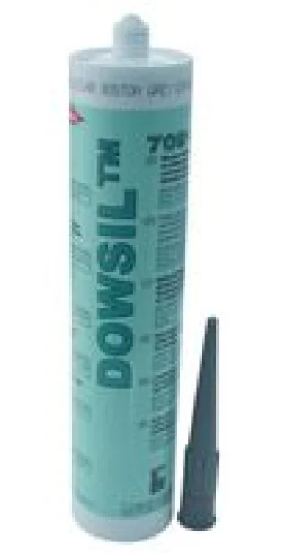 משחת סיליקון RTV - מזרק 310 מ''ל - DOW CORNING 7091 GREY