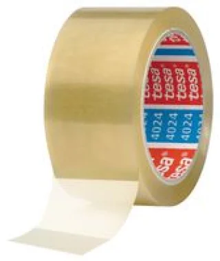 סרט הדבקה שקוף מפוליפרופילן - TESA 4024 - LOW NOISE
