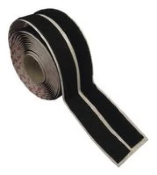 גליל ולקרו דביק שחור - VELCRO - HOOK & LOOP 20MM X 5M