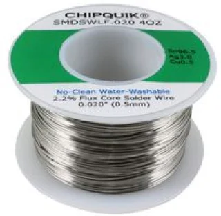 Solder Wire, No Clean, 220 °C, 0.5 mm