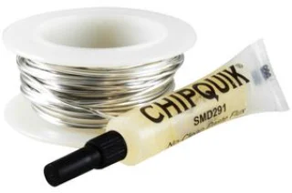 Solder Wire, No Flux, 118 °C, 0.8 mm