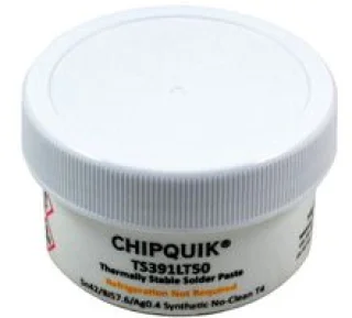 Solder Paste, Synthetic No Clean, 138 °C, 42, 57.6, 0.4 Sn, Bi, Ag, 50G