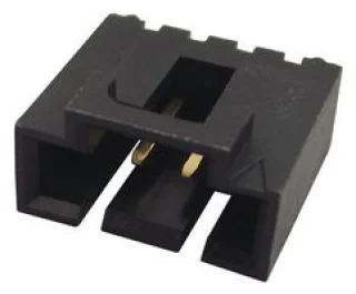 מחבר MOLEX להלחמה למעגל מודפס - סדרת SL - זכר 4 מגעים