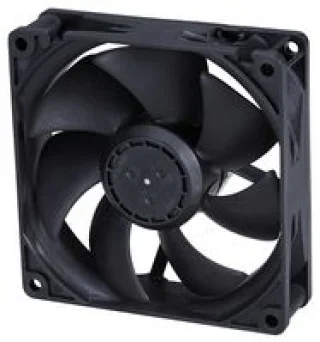 מאוורר צירי DC 12V 58.97CFM - מיסב כדורי