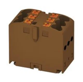 מחבר טרמינל בלוק - PTFIX 6X2,5 BN - 6 POLE , 24A , 500V