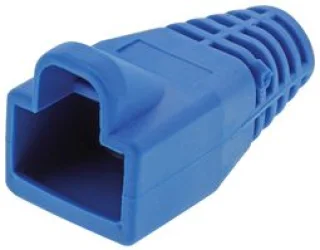 כיסויים להגנה עבור מחברים RJ45 - כחול