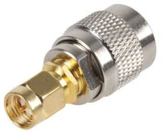 מתאם RF - SMA זכר ל-TNC זכר, 50 אוהם, ישר