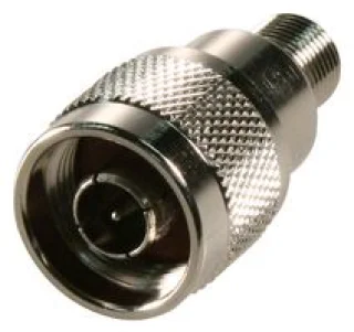 מתאם קואקסיאלי - N TYPE PLUG - F SOCKET