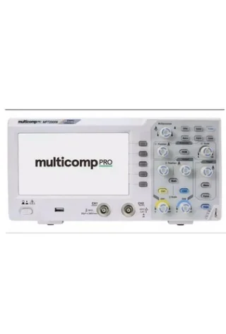אוסצילוסקופ - 2 ערוצים - MULTICOMP PRO MP720009 - 20MHZ