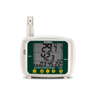 לוגר נתונים טמפרטורה ולחות - ערוץ 1 - USB LCD