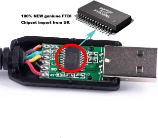 ממיר - TTL-232R-3V3-PCB , TTL ⇒ USB