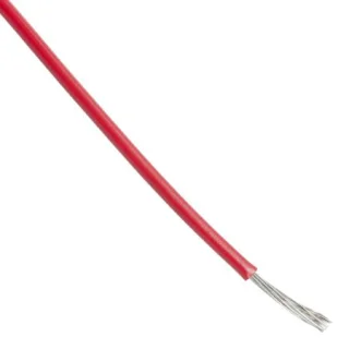כבל חשמל גמיש לאלקטרוניקה - 20AWG - גליל 305 מטר - בידוד אדום