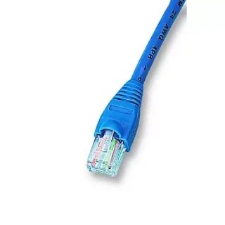 כבל רשת יצוק CAT5E 20M - בידוד כחול