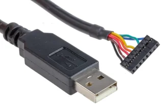 כבל TTL-232R-3V3-AJ , USB ⇒ TTL