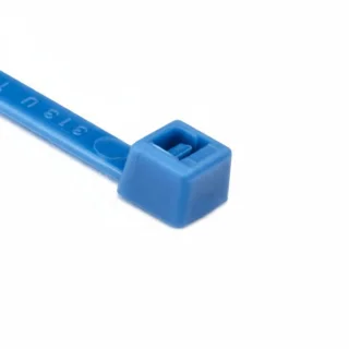 אזיקונים כחולים מפלסטיק - 380MM X 4.6MM