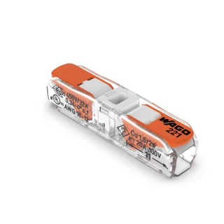 בלוק מסופים ניתן לחיבור, 2 פינים, 12AWG