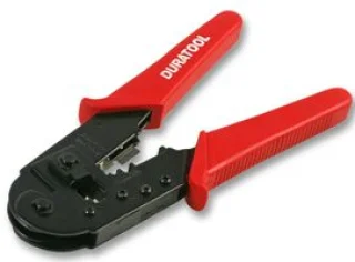 לוחץ למחברי תקשורת - DURATOOL - RJ45