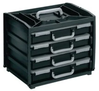 מערכת ניידת לאחסון רכיבים - 375X310X265MM - ATHOME HANDYBOX