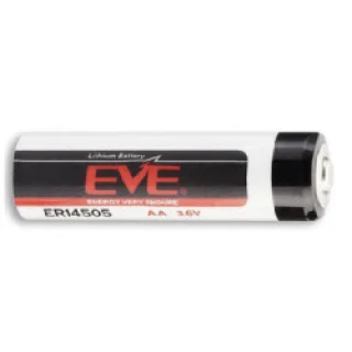 סוללת ליתיום עם חוטי הלחמה - AA 3.6V