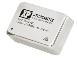 ממיר מתח - 6W , 18VDC ~ 72VDC ⇒ ±12VDC , 250MA