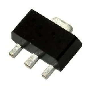 מייצב מתח - יציאה קבועה - 5V , 100MA , SMD+