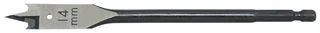 מקדח שטוח לעץ - CK TOOLS - 14MM X 160MM - E6.3 - HSS FLAT