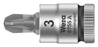 ביט פוזידרייב PZ3 למפתח ''1/4 - WERA ZYKLOP 8755