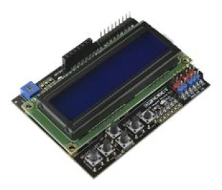 מגן מקשים LCD לארדואינו - צג 2X16 - Gravity 1602