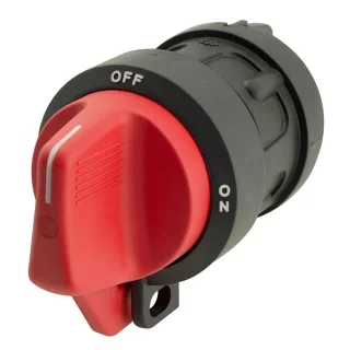 מתג בורר 2 מצבים SPST 300A 36V - התקנת פנל