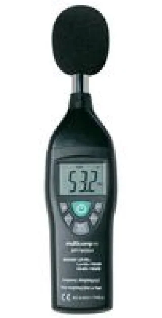 מד רמת קול 30-130dB דיוק 1.5dB רזולוציה 0.1dB