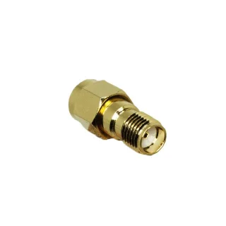 מתאם RF קואקסיאלי - SMA RP תקע ל-SMA שקע - 50 אוהם