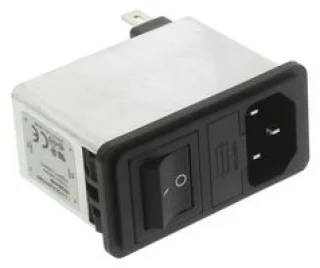 מסנן EMC / RFI עם כניסת מתח IEC - סדרה 6A - FN286