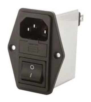 מסנן EMC / RFI עם כניסת מתח IEC - סדרה 6A - FN284