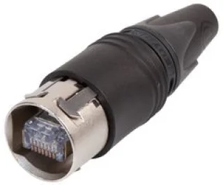 מחבר תעשייתי RJ45 - זכר ללחיצה לכבל - NE8MC6-MO - CAT6