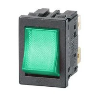 מתג נדנדה DPDT 12A 250VAC - פנל