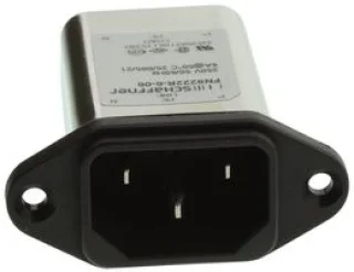 מסנן EMC / RFI עם כניסת מתח IEC - סדרה 6A - FN9222