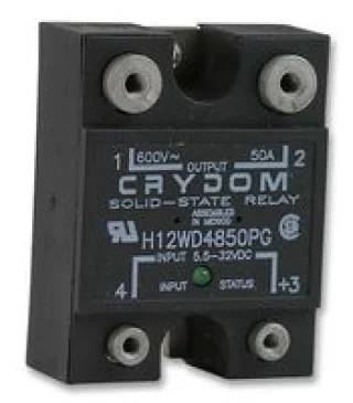 ממסר SPST-NO , 48VAC ~ 530Vrms , 25A - SSR
