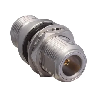 מתאם מחבר קואקסיאלי N נקבה ל-N נקבה, 50 Ohms