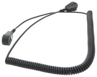 כבל הארקה ESD סלילי 3m 1Mohm