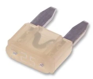 פיוז לרכב - LITTLEFUSE MINI 297 BLADE - 25A 32V