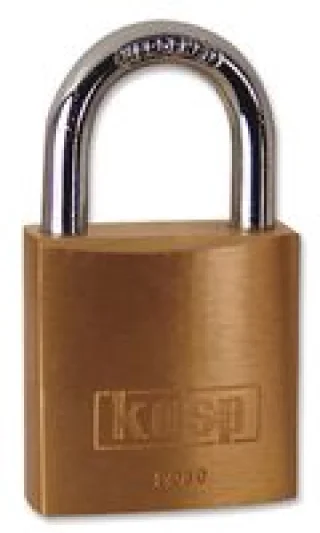 מנעול תלייה מקצועי - 30MM - מפתח מאסטר - KASP SECURITY