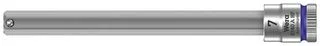 ביט ארוך אלן 7MM למפתח ''1/4 - WERA ZYKLOP 8740