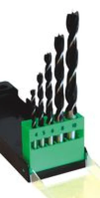 סט מקדחים מקצועי לעץ - 5 יחידות - CK TOOLS T3040