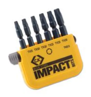 סט ביטים מקצועי למברגה - 6 יחידות - CK TOOLS T4513