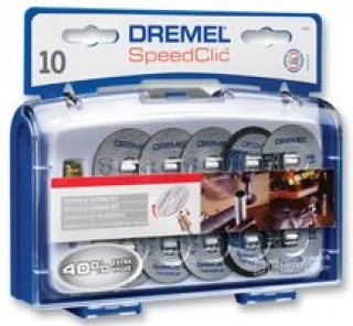 ערכת 10 דיסקיות חיתוך - DREMEL EZ SPEEDCLIC SC690