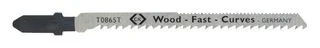 חבילת מסוריות למסור אנכי - CK TOOLS - T0865T - WOOD FAST CURVED