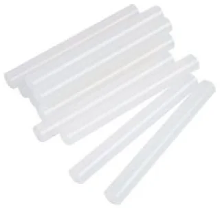 חבילת מקלות דבק חם שקופים 100X11MM - DURATOOL
